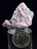 LOT 10 RHODOCHROSITE ROSETTE PERU PINK CRYSTALS HUANZALA MINE MINERAL RB543