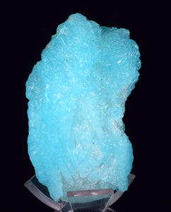 6.1cm NATURAL BLUE SALAMMONIAC LECONTITE CRYSTALS TURQUOISE COLOR MINERAL x11