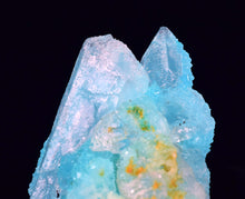 Load image into Gallery viewer, 6.4cm NATURAL BLUE SALAMMONIAC LECONTITE CRYSTALS TURQUOISE COLOR MINERAL x13
