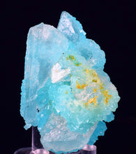 Load image into Gallery viewer, 6.4cm NATURAL BLUE SALAMMONIAC LECONTITE CRYSTALS TURQUOISE COLOR MINERAL x13
