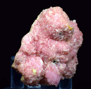 4.6 cms RHODOCHROSITE RHOMBOHEDRAL MANUELITA PERU MINERAL SPECIMEN x33