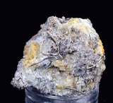 2.2cms NATIVE SILVER WIRES ACANTHITE PROUSTITE CRYSTALS MINERAL SPECIMEN X36