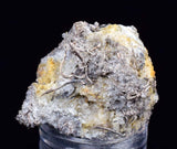 2.2cms NATIVE SILVER WIRES ACANTHITE PROUSTITE CRYSTALS MINERAL SPECIMEN X36