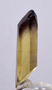 2.7cms NATURAL SMOKY QUARTZ CITRINE MINERAL SPECIMEN FACET PENDANT JEWELRY X46