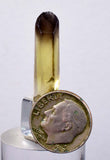 2.7cms NATURAL SMOKY QUARTZ CITRINE MINERAL SPECIMEN FACET PENDANT JEWELRY X46