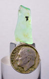 7.5cts GEM BLUE OPAL SEASCAPE PERU TUMBLED PENDANT CARIBEAN TURQUOISE COLOR X49