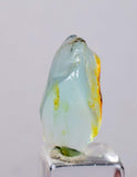 7cts GEM BLUE OPAL SEASCAPE PERU TUMBLED PENDANT CARIBEAN TURQUOISE COLOR X51