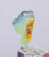 Load image into Gallery viewer, 7cts GEM BLUE OPAL SEASCAPE PERU TUMBLED PENDANT CARIBEAN TURQUOISE COLOR X51
