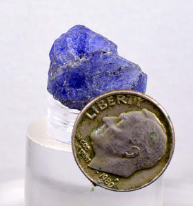 4.1Grams GEM TANZANITE ROUGH ZOISITE UNHEATED MINERAL SPECIMEN x58