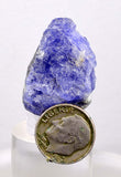 17.5Grams GEM TANZANITE ROUGH ZOISITE UNHEATED MINERAL SPECIMEN x59