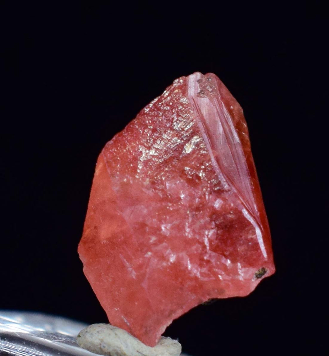 3.5carats RHODOCHROSITE CRYSTAL PERU MINERAL SPECIMEN COLLECTOR x45