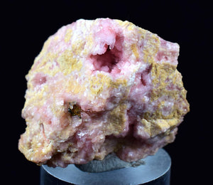 3.6 cms RHODOCHROSITE RHOMBOHEDRAL CRYSTAL MANUELITA PERU MINERAL SPECIMEN x64