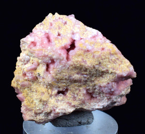 3.6 cms RHODOCHROSITE RHOMBOHEDRAL CRYSTAL MANUELITA PERU MINERAL SPECIMEN x64