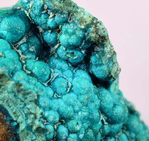 4.7cm CHRYSOCOLLA MALACHITE BROCHANTHITE AZURITE ROUGH BANDED  PERU MINERAL SPECIMEN X68