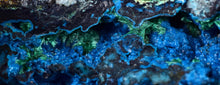 Load image into Gallery viewer, 6.2cm CHRYSOCOLLA MALACHITE BROCHANTHITE AZURITE ROUGH BANDED  PERU MINERAL SPECIMEN X70
