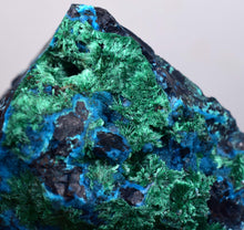 Load image into Gallery viewer, 6.2cm CHRYSOCOLLA MALACHITE BROCHANTHITE AZURITE ROUGH BANDED  PERU MINERAL SPECIMEN X71
