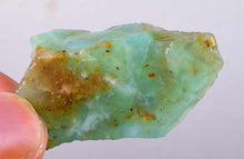 Load image into Gallery viewer, 7.1 Grams GEM BLUE OPAL SEASCAPE PERU ROUGH PENDANT CARIBEAN TURQUOISE COLOR X88
