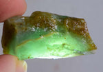 11 Grams GEM BLUE OPAL SEASCAPE PERU ROUGH PENDANT CARIBEAN TURQUOISE COLOR X91