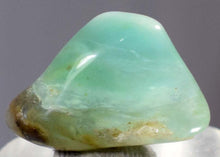 Load image into Gallery viewer, 2.7Grm GEM BLUE OPAL TUMBLED PENDANT CARIBEAN TURQUOISE COLOR PERU B842
