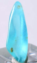 Load image into Gallery viewer, 1cts GEM BLUE OPAL SEASCAPE PERU TUMBLED PENDANT CARIBEAN TURQUOISE COLOR B155
