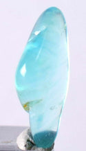 Load image into Gallery viewer, 1.5cts GEM BLUE OPAL SEASCAPE PERU TUMBLED PENDANT CARIBEAN TURQUOISE COLOR B150
