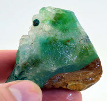 Load image into Gallery viewer, 48.9grs GEM SILICA CHRYSOCOLLA ROUGH CHALCEDONY EMERALD JADE COLOR NEW FIND S903
