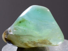 Load image into Gallery viewer, 2.7Grm GEM BLUE OPAL TUMBLED PENDANT CARIBEAN TURQUOISE COLOR PERU B842
