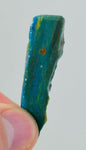 3Grs ROYAL BLUE OPAL ROUGH PERU CARIBEAN TURQUOISE JADE COLOR JEWELRY O411
