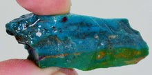 Load image into Gallery viewer, 8Grs ROYAL BLUE OPAL ROUGH PERU CARIBEAN TURQUOISE JADE COLOR JEWELRY O415
