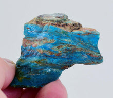 Load image into Gallery viewer, 44Grs ROYAL BLUE OPAL ROUGH PERU CARIBEAN TURQUOISE JADE COLOR JEWELRY O401
