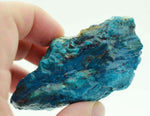 95grs BLUE OPAL ROUGH TURQUOISE COLOR PENDANT CABOCHON WIRE WRAP JEWELRY O313