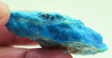 Load image into Gallery viewer, 23grs BLUE OPAL ROUGH TURQUOISE COLOR PENDANT CABOCHON WIRE WRAP JEWELRY O315
