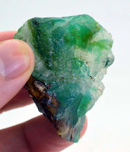 Load image into Gallery viewer, 48.9grs GEM SILICA CHRYSOCOLLA ROUGH CHALCEDONY EMERALD JADE COLOR NEW FIND S903
