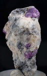 3.3cms RUBY CRYSTAL MATRIX CORUNDUM NATURAL ROUGH RED MINERAL SPECIMEN T174