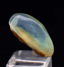 Load image into Gallery viewer, 5.5ct GEM BLUE OPAL SEASCAPE TUMBLED PENDANT CARIBEAN TURQUOISE COLOR B364
