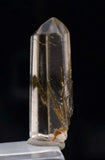 7.5carats NATURAL GOLD HAIR RUTILATED QUARTZ CLEAR CRYSTAL HEALING Q100