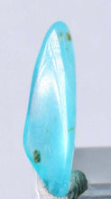 Load image into Gallery viewer, 1cts GEM BLUE OPAL SEASCAPE PERU TUMBLED PENDANT CARIBEAN TURQUOISE COLOR B155
