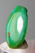 Load image into Gallery viewer, 3.5cts GEM SILICA CHRYSOCOLLA CABOCHON CHALCEDONY PERU EMERALD JADE COLOR B244
